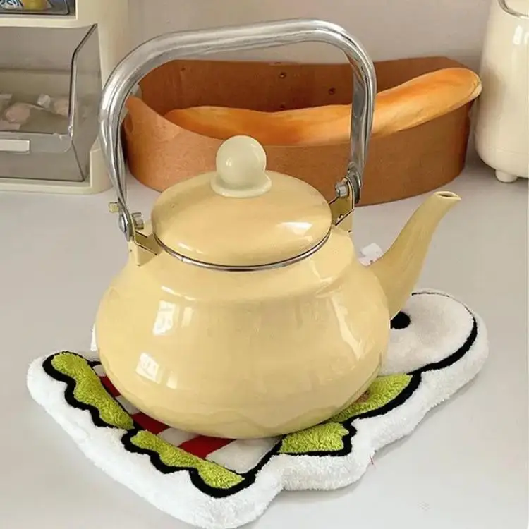 Cute cartoon towel design close-up