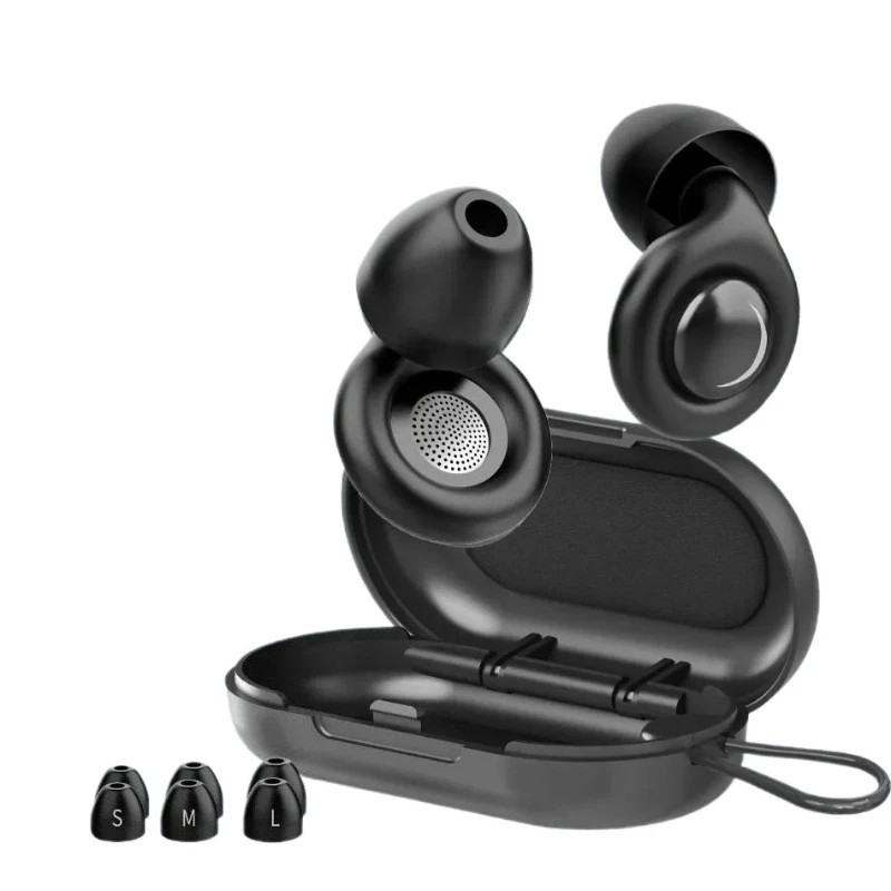 실리콘 귀마개 수면 소음 차단 재사용 가능한 청력 보호 콘서트 여행용 소음 방지 귀마개 수면 귀마개