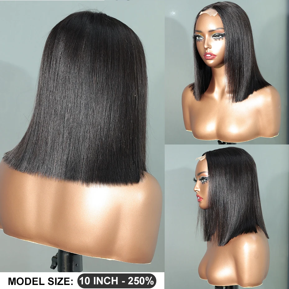 Perruques Lace 2*6, Densité 250% 300%, Cheveux Humains Vietnamiens Bruts 100% Naturels, Lisses Soyeux, Fermeture Kim 2×6 Lace, Extension à Raie Centrale Profonde