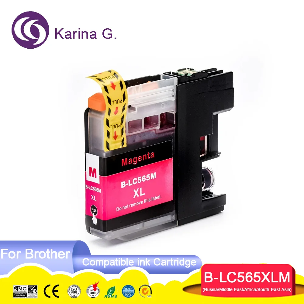 LC565 LC569 LC 569XL LC 565XL Premium Compatible Color Inkjet Ink Cartridge for