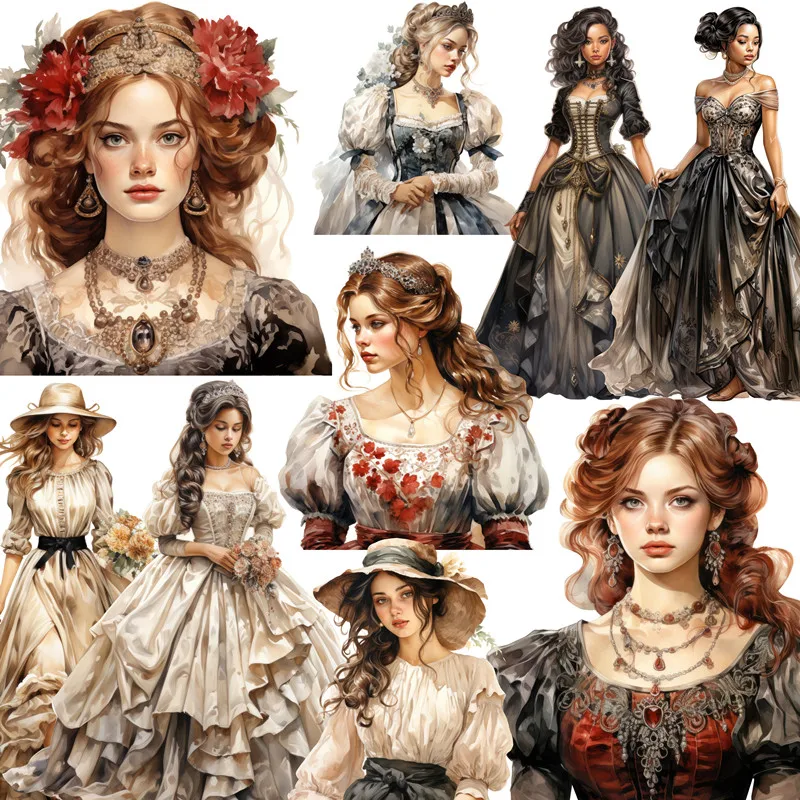 

Princess Stickers Crafts And Scrapbooking stickers kids toys book Decorative sticker DIY Stationery