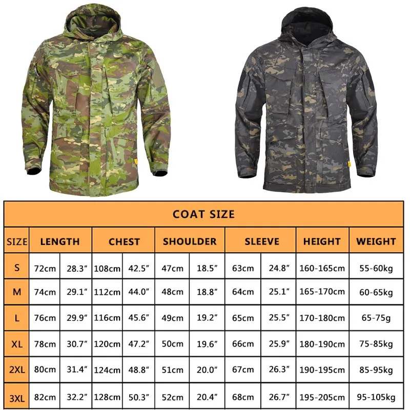 Men Outdoor Tactic Jacket+G3 Pants+shirt with Pad  Hunting Clothes Outfit Combat Uniform Suits Airsoft Windproof 2