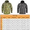 Men Outdoor Tactic Jacket+G3 Pants+shirt with Pad  Hunting Clothes Outfit Combat Uniform Suits Airsoft Windproof 2