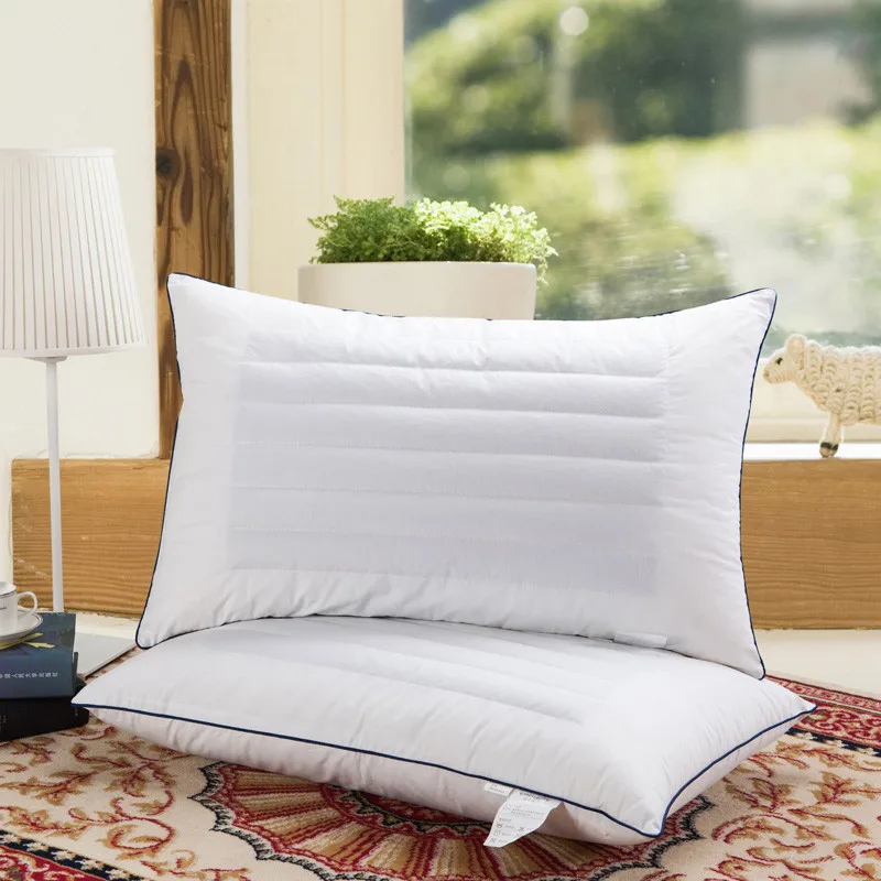 Bedding Pillow Neck Protection Pillows Geometri Shaped Buckwheat Husk Filling Cushion for Home Office Hotel Sleeping Pillow 2