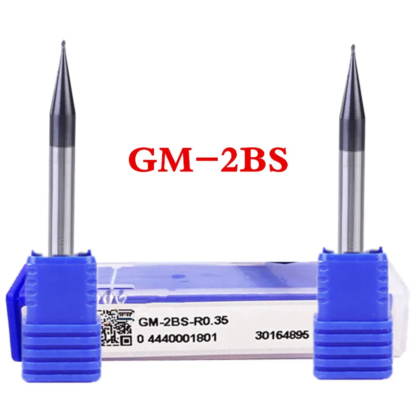 

ZCC.CT GM-2BS-R0.80/GM-2BS-R0.90/GM-2BS-R1.00/GM-2BS-R1.25 2 Флейта с микродиаметром шаровой концевой фрезы 1 шт./кор.