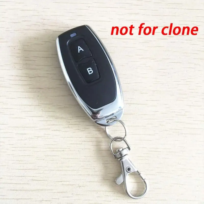 Remote Control for Key Fob 2 Buttons Universal Cloning Wireless Remote Control Switch 433mhz for Car Garage Door Gate H