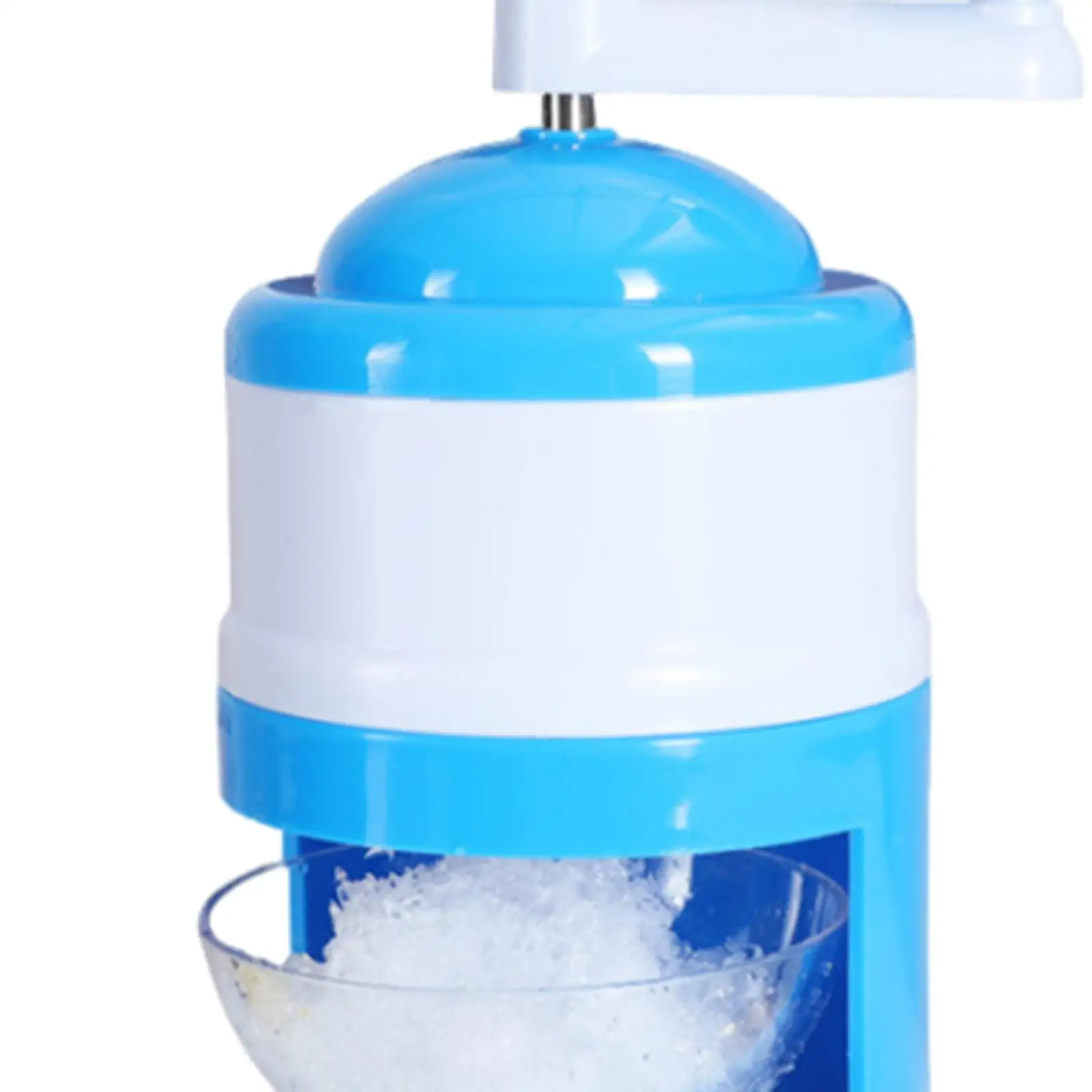 Manual Ice Crusher Hand Shaved Ice Machine For Outdoor Restaurants Bars