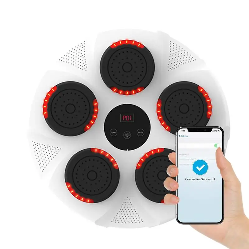 

Music Boxing Machine Wall Musical Boxing Machine Toy Boxing Machine With Colourful RGB Light Stereo Surround Sound For Friends
