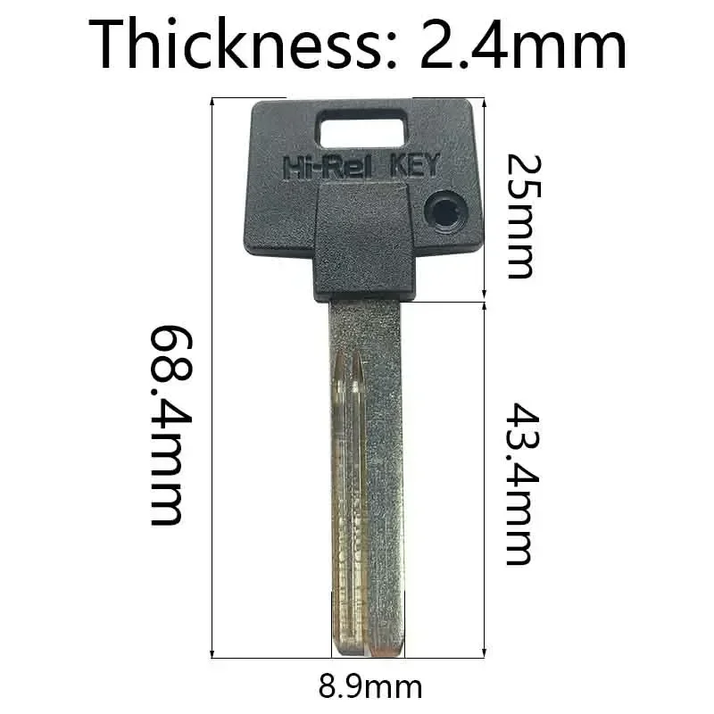 Hi-Rel Mul Ti Classic MTL Key Blank lock key blanks 5-100 Pcs House Keyblanks Locksmith Tool for Home Door Lock