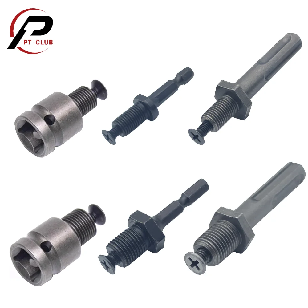 1/2"-20UNF / 3/8''-24UNF Thread Quick Change Adapter For Impact Wrench Conversion SDS-Plus / Hex / Socket Square Female Adapter