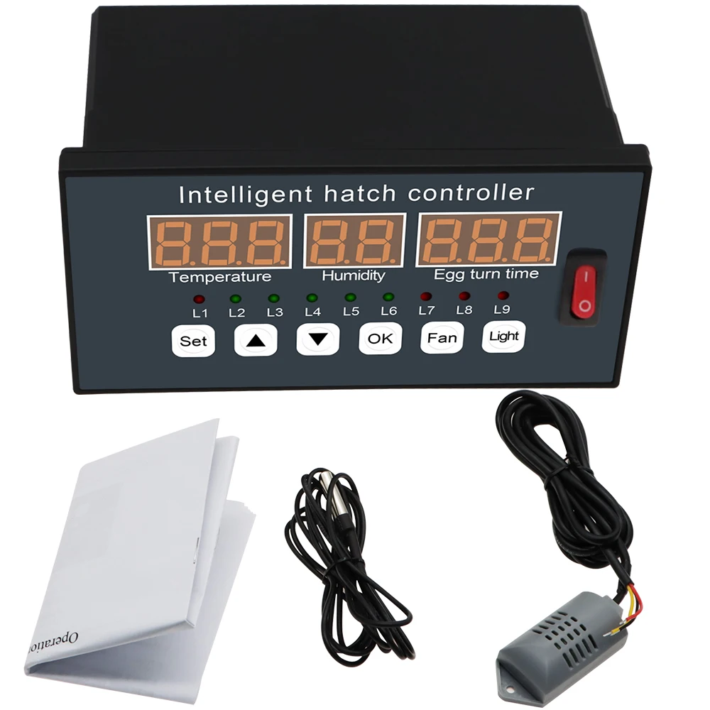 

Xm-16 Digital Automatic Incubator Controller Thermostat Regulator And Egg Incubator Hatcher Control System Chicken Hatching Tool