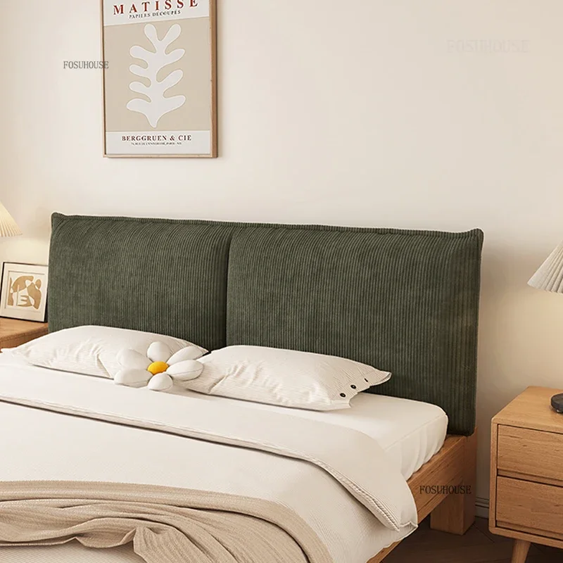 European Corduroy Bed Headboards for Bedroom Soft Backrest New Headboards Stylish Multifunctional Bedroom Furniture for Home