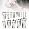 Silicone Cartridge Tips Stainless Steel Replacement Caulking Nozzle Tips Finisher Effective Versatile Sealant Finishing Tool For 3