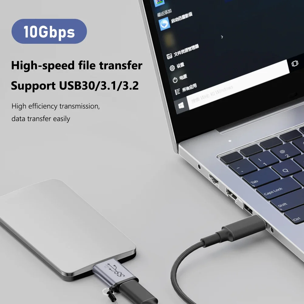 ϵ ̺ ̺ USB TYPE-C-ũ B HDD , USB 3.1 Gen2, 10Gbps, 7.5W, ũ B-USB C 3.1 ,  SSD HDD