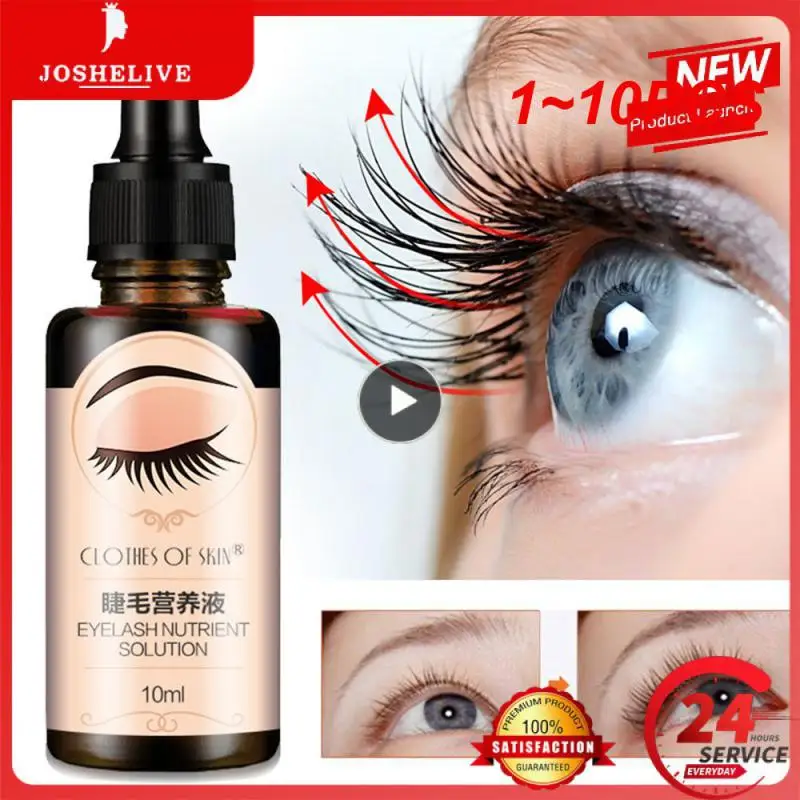 

1~10PCS Eyelash Growth Nutrient Liquid Eyelash Nourishing Safe No Side Effect Thick Long Curly Elastic Eyelash Growth