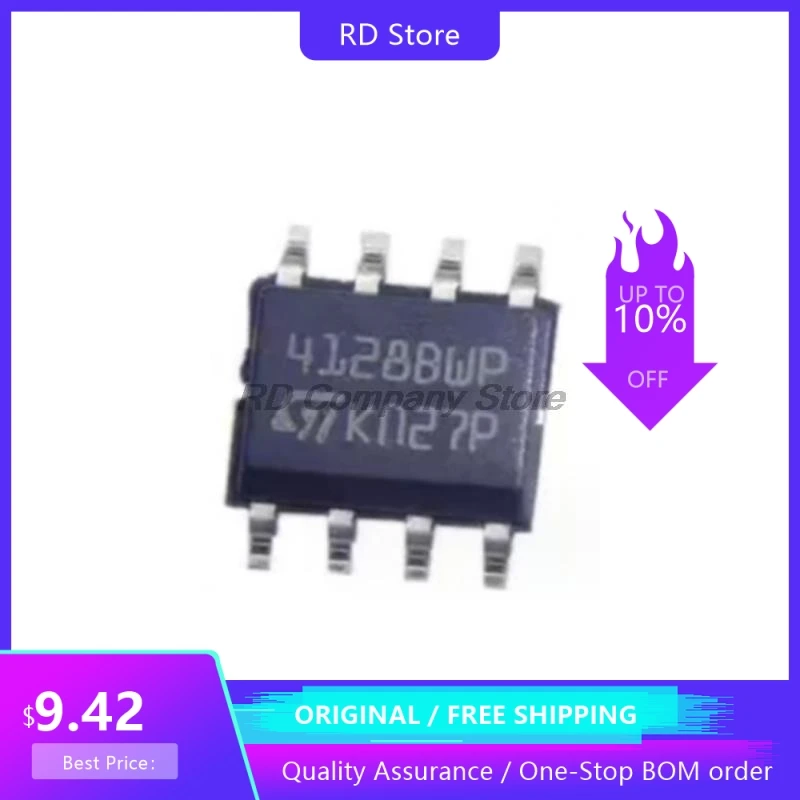 

10piece M24128-BWMN6TP 4128BWP SOP-8 128Kbit Serial Bus EEPROM Memory Free Shipping