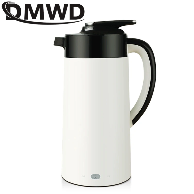 Bollitore Elettrico Dmwd Teiera 2.5L Protezione Spegnimento Automatico Caldaia Ad Acqua Teiera Riscaldamento Istantaneo Bollitore In Acciaio Inossidab
