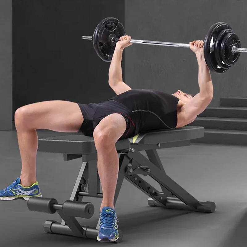 Dumbbell bench Home sit-up aid Men's exercise abdominal muscle bench press Commercial gym equipment chair