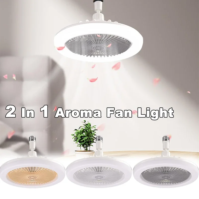 

Dimmable Ceiling Fan Lamp With Remote Control Fan Lamp Modern Bedroom Decorative E27 Ceiling Lamp Electric Fan Ventilator Lamp