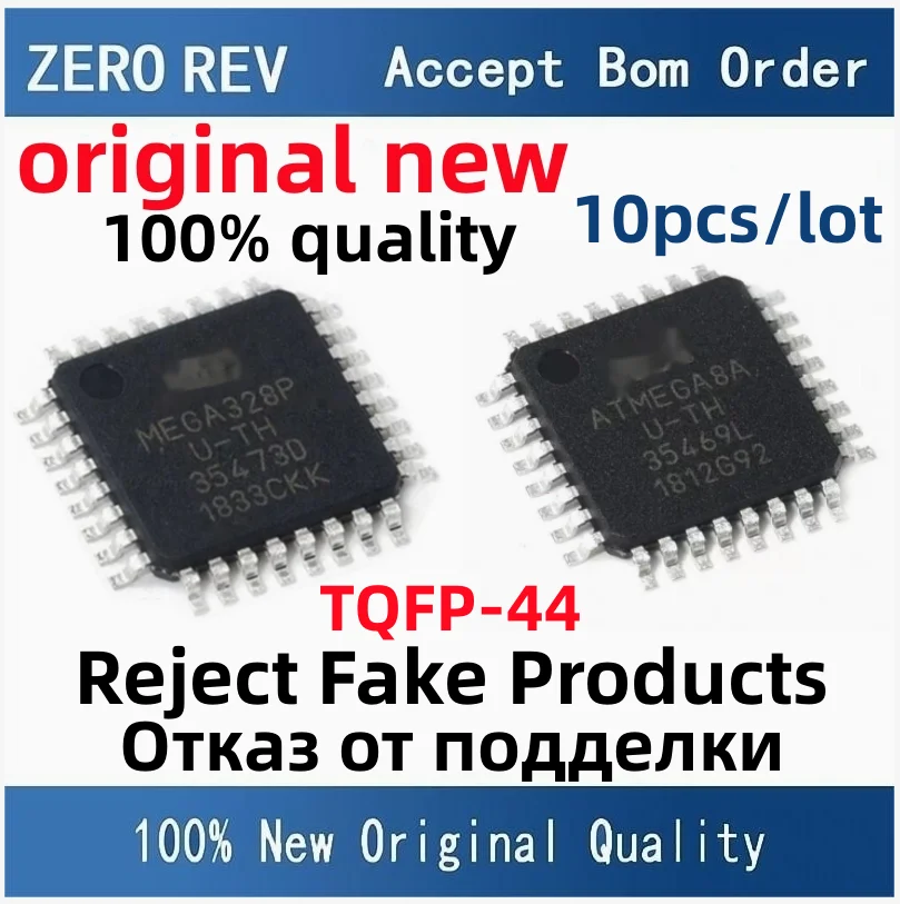 

10Pcs 100% New ATMEGA328P-AU MEGA328P AU-TH ATMEGA8A-AU ATMEGA8A U-TH TQFP32 ATMEGA328P-PU DIP28 MCU Brand new original chips ic