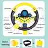 1pcs Kids Electric Simulation Steering Wheel Toy Multifunctional Car Driving Toy with Music and Light Toy for Boys and Girl K9B2 4