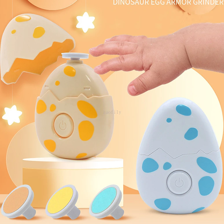 Nail Care Kit Baby Cartoon Electric Nail Trimmer Kid Nail Polisher Tool Newborn Care Kit Manicure Set Easy To Trim File Clipper for Adult nail grinder nail trimmer nail clipper