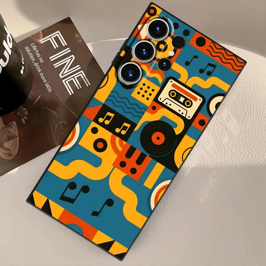 Phone Cover Case with Cool Music Design