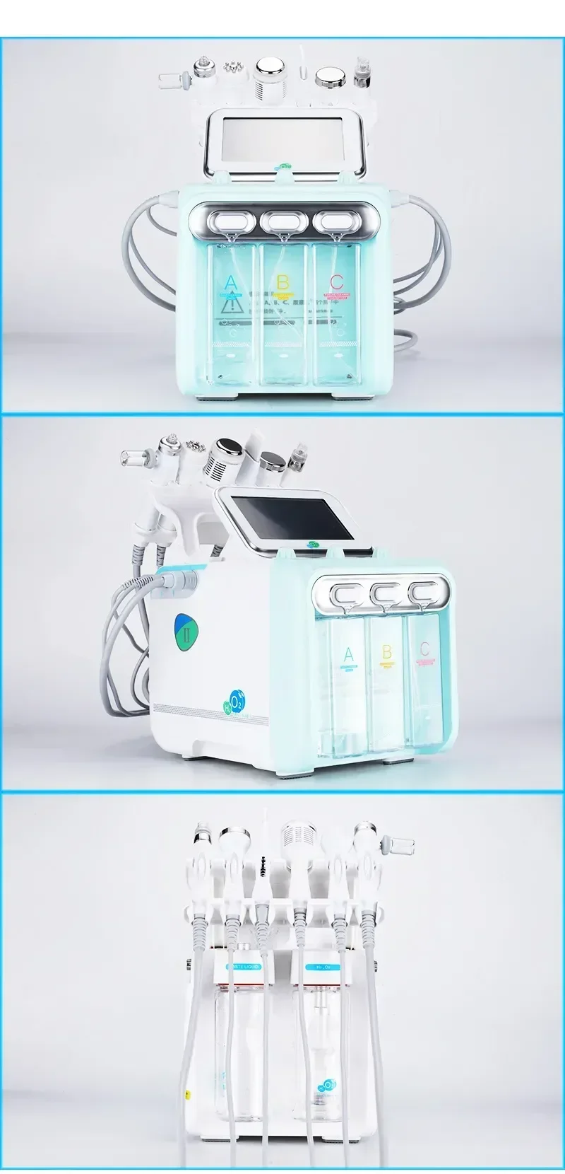 Hydrogen and Oxygen Bubble Facial Cleaning Device Image 3