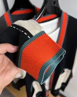 Cardigan à col en V pour hommes, manteau de pull de collision de documents d'épissage, vêtements exquis, marque de luxe, mode japonaise, automne et hiver 3