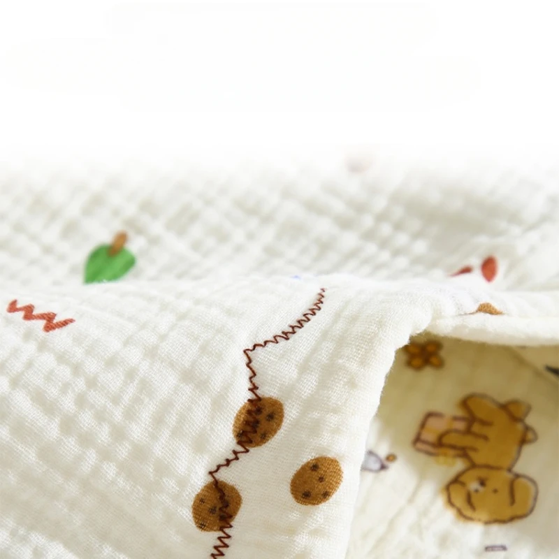 Multifunctional Cartoon Newborn Bedding Pillow Soft Cotton Burp Cloth Saliva Towel for Toddler Cute Animal Breathable Pillow