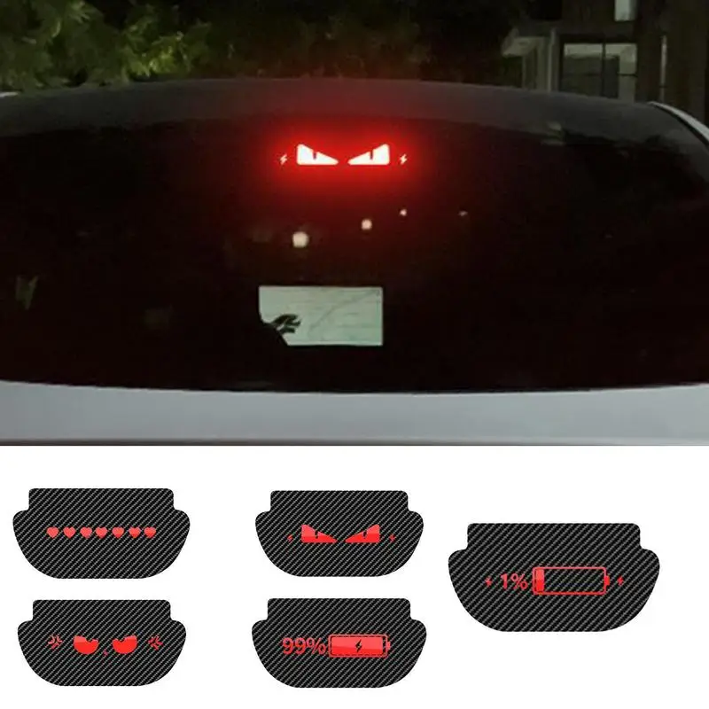 Devil's Eye Car Brake Light Pad For Tesla Model 3/Y Auto Car Sticker