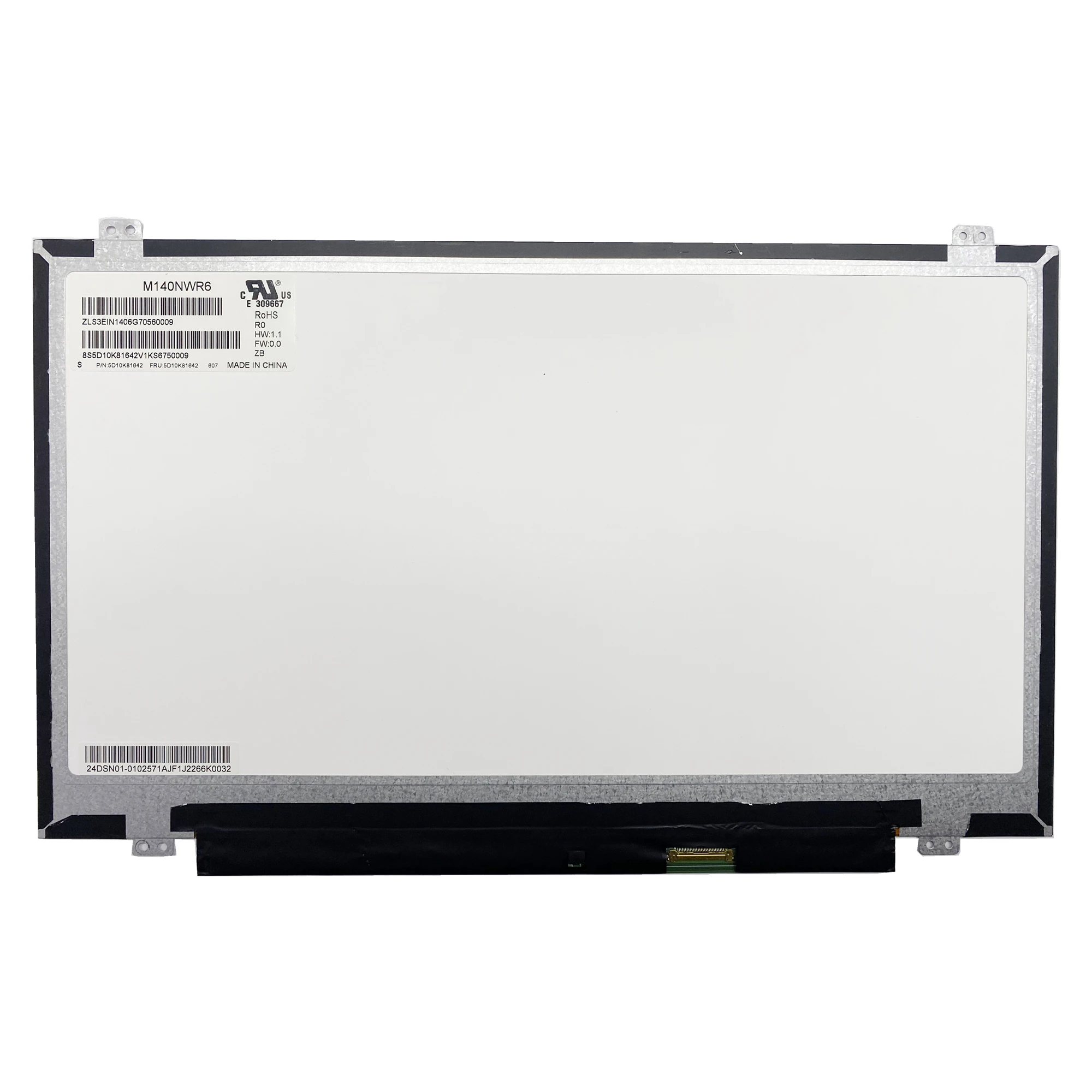 

ЖК-экран для ноутбука M140NWR6 R0 M140NWR6 R1 M140NWR6 R2 14,0 дюйма 1366*768 EDP 30 контактов