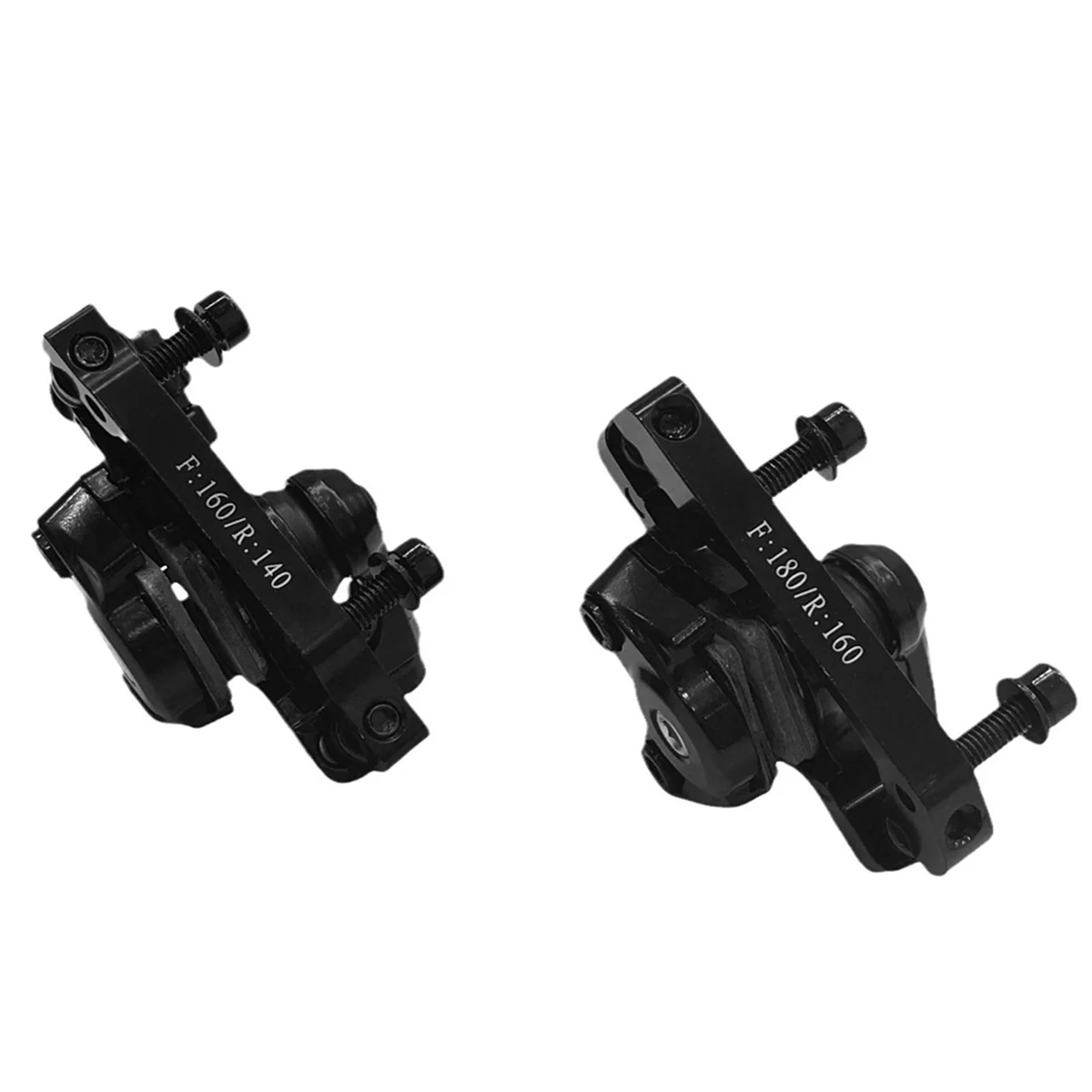 BAAU Mountain Bike Brake Disc Brake Bicycle Mechanical Disc Set for Mountain Bike Pushes Caliper Piston with Rotor