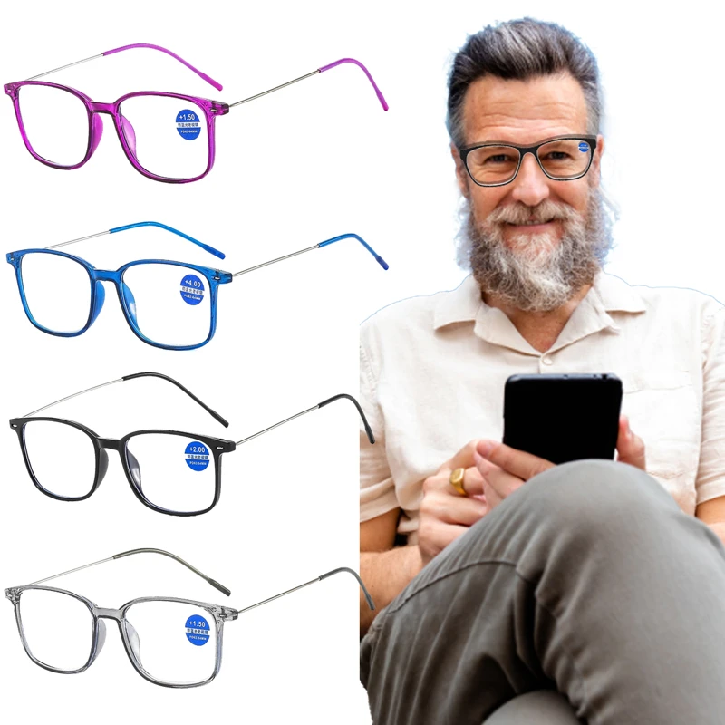 Anti Blue Reading Glasses Women Men Eyewear Anti Blue Light Ultralight Anti Blue Aliexpress