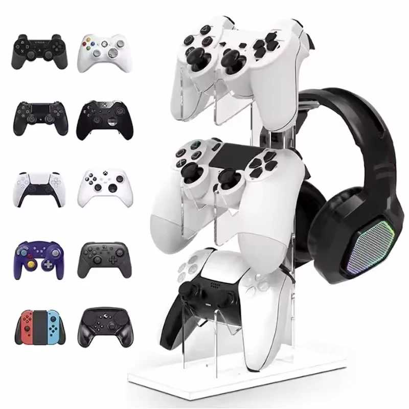 Universal Game Controller Stand and Organizer