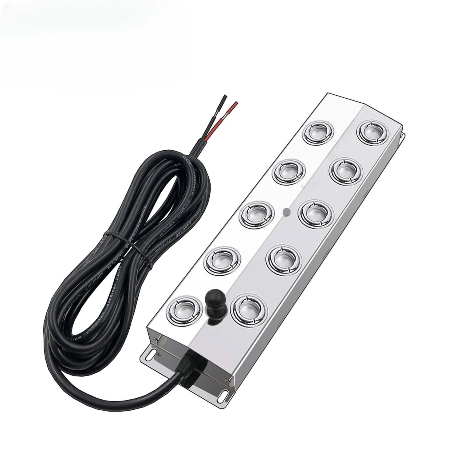 DC48V 10/12 Head Stainless Steel Ultrasonic Mist Maker Fogger for Air Humidifier Greenhouse Hydroponics Nebulizer Fog Sprayer 1