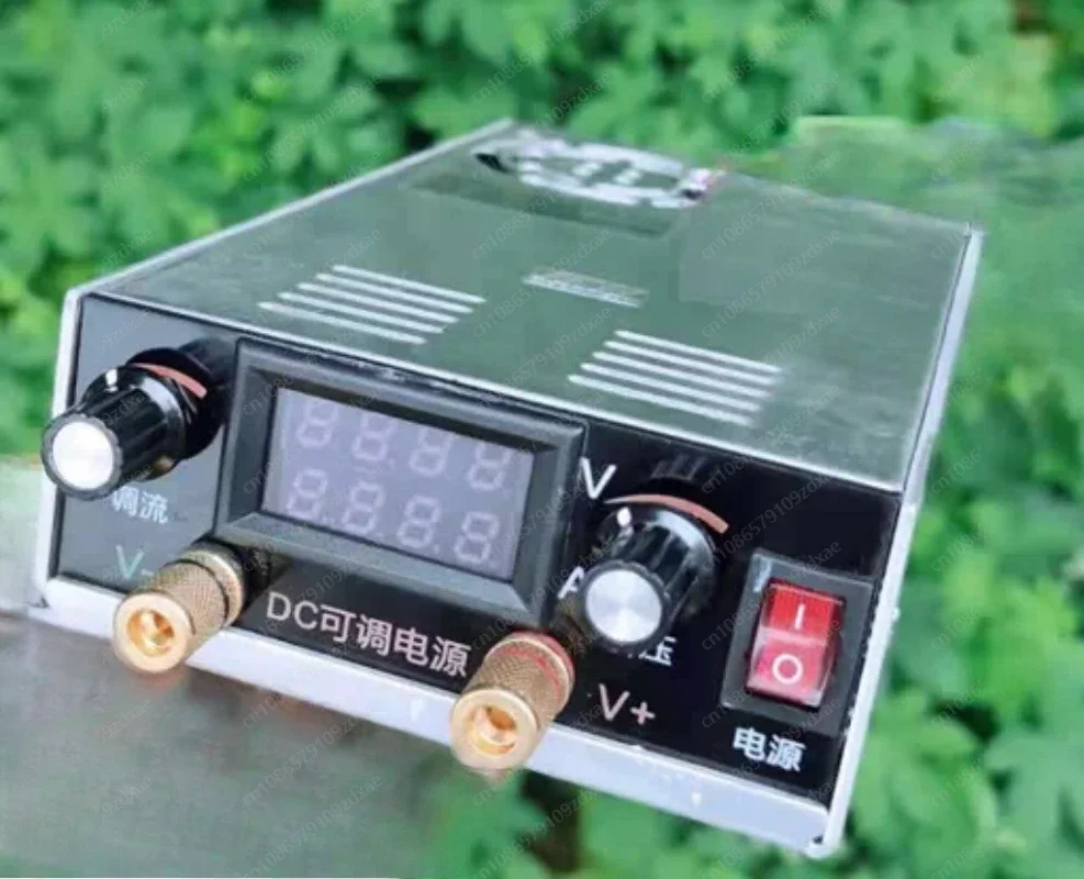 Lithium battery charger DIY S350-27 repair experiment voltage regulator adjustable power supply 4-bit high-precision meter