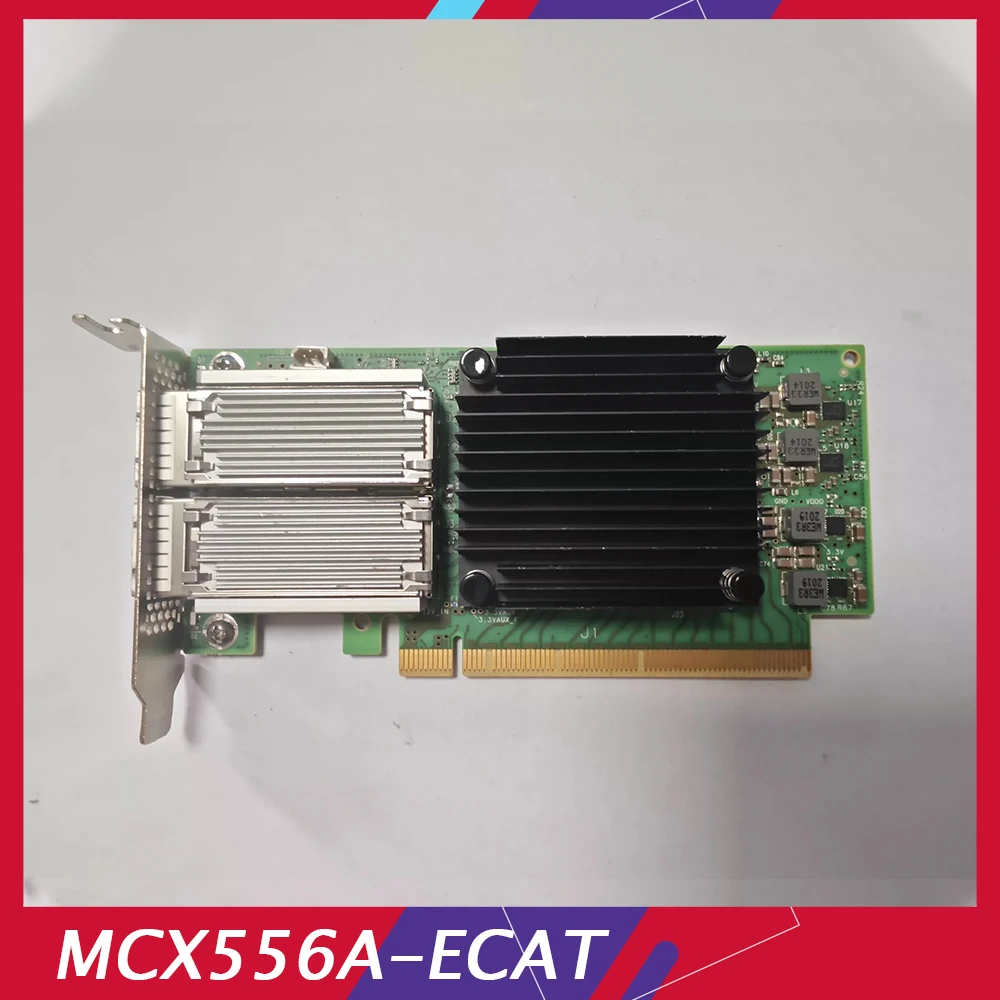 For Mellanox 100G cx556A 7359059 10 Gigabit Network Card With Four Electrical Ports MCX556A-ECAT CX556A