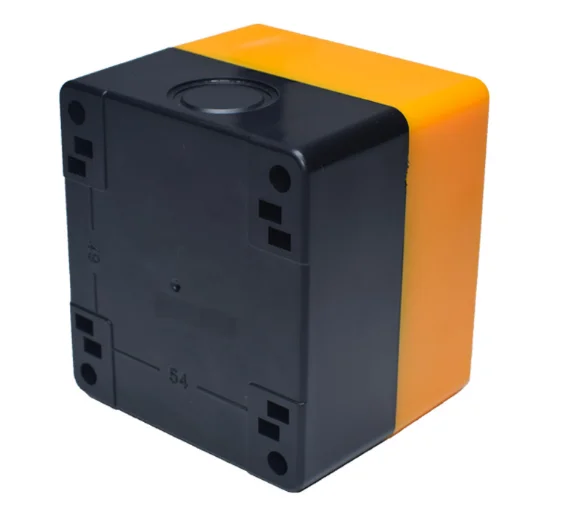 Emergency Stop Button Switch Box with Waterproof Safety Cover for Industrial Use, 660V 10A