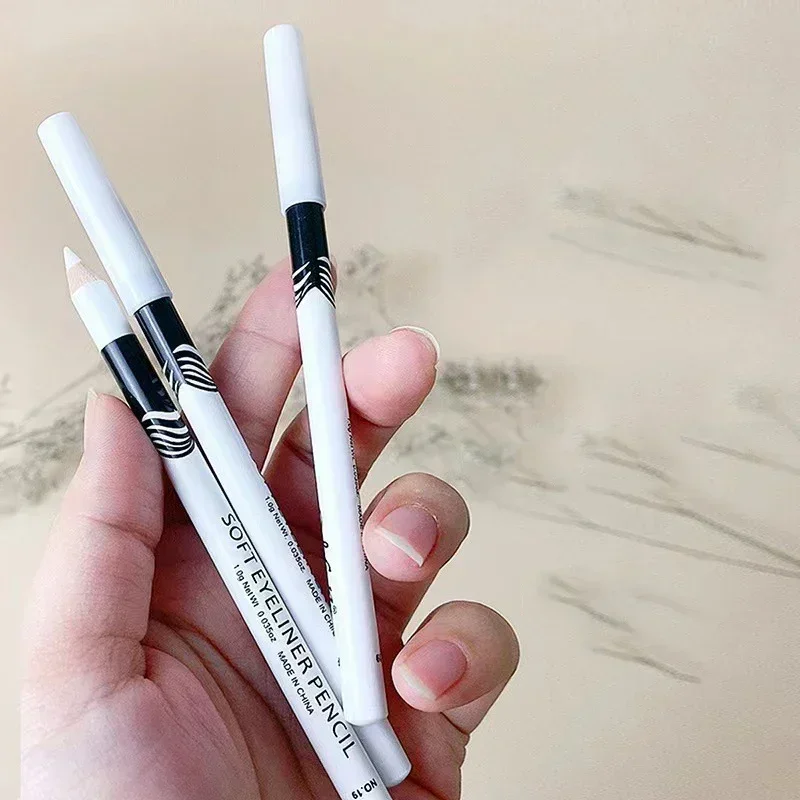 Langanhaltender Weißer Matter Eyeliner Stift Wasserfest_voghion.com
