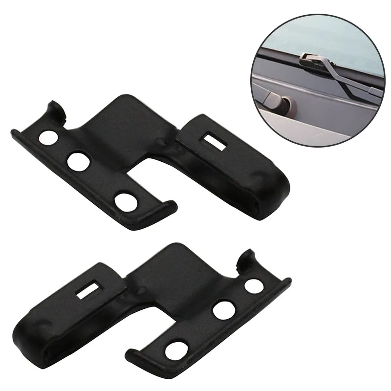 2pcs Universal Windshield Wiper Arm Adapter Kit For Toyota Honda Jeep