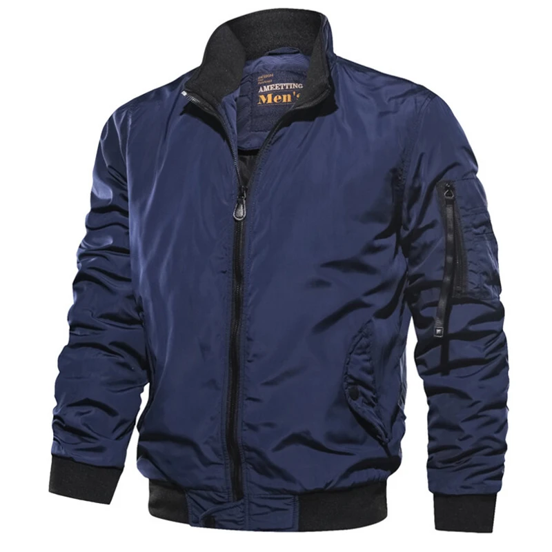 New Men Military Jackes Coat Mens Autumn Winter Bomber Jackets Mens Casual Outdoor Windproof Army Jacket Male 5XL Plus Size 4
