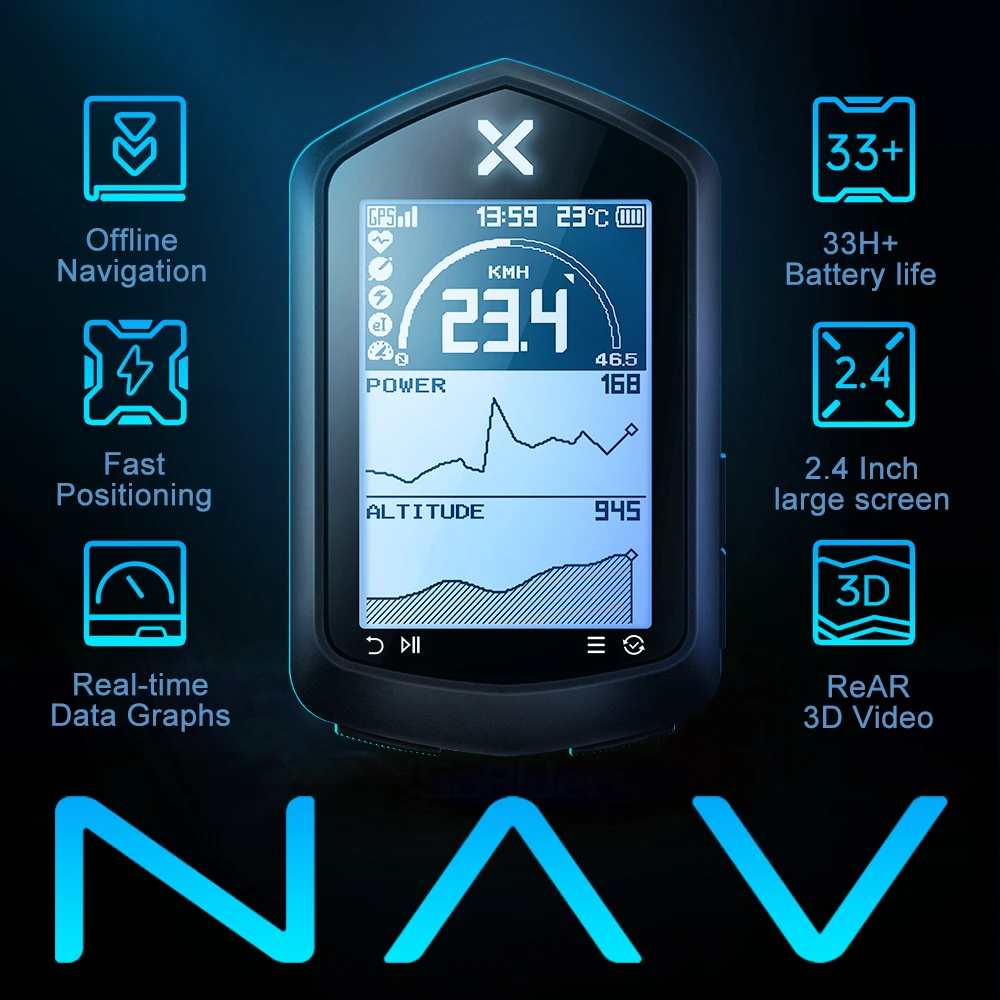 XOSS NAV GPS komputer rowerowy sklep rowerowy MTB drogowy