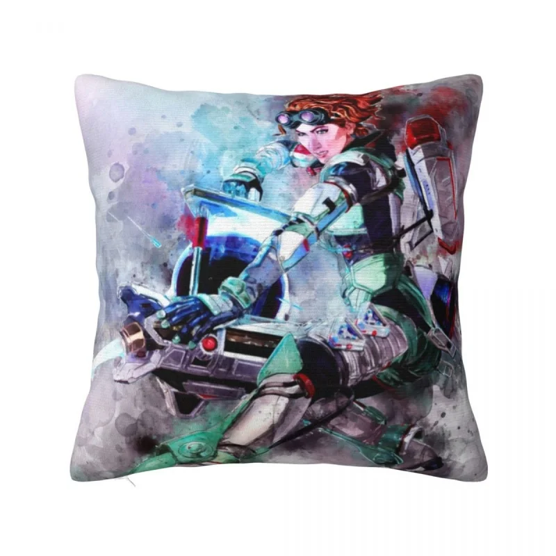 

Apex Legends Horizon Watercolor Pillowcase Soft Polyester Cushion Cover Shooting Game Caustic Throw Pillow Case Cover Home 40cm