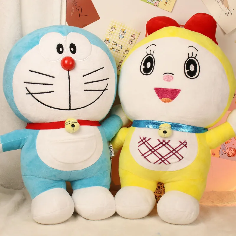 

50cm Doraemon Dorami Cat Kawaii Plush Toy Pillow Cartoon Anime Room Decoration Plushies Dolls Children Surprise Christmas Gifts