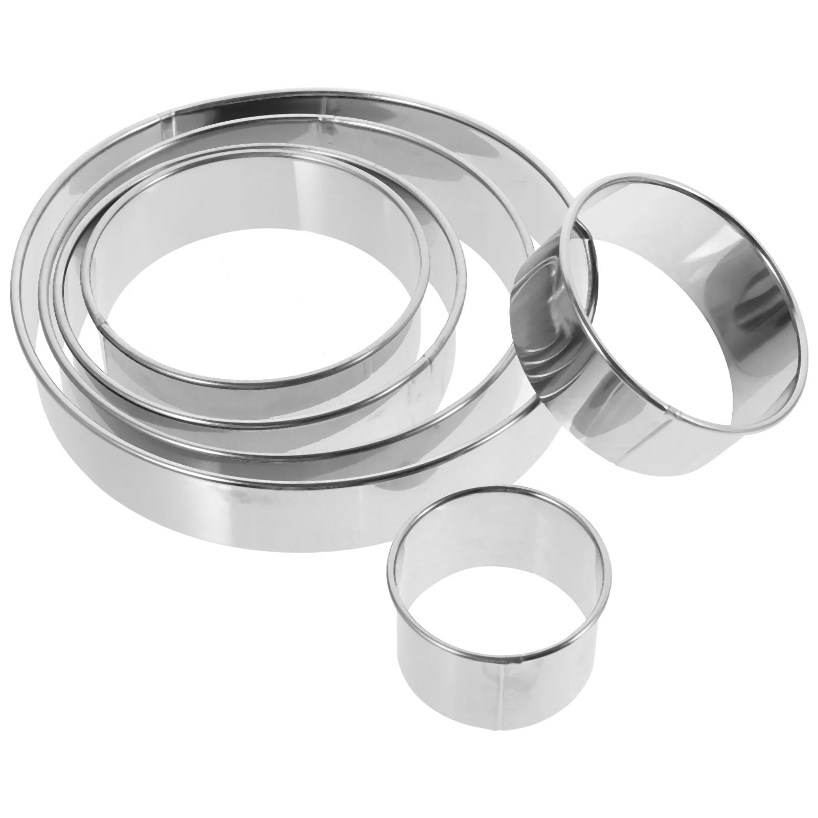 

Round Cake Molds Stainless Steel Dumpling Set Press Skin Food Grade Kitchenware
