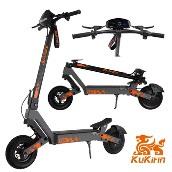 Monopattino Elettrico Pieghevole Kukirin G2 2025, 800W 48V 15.6Ah, Pneumatici da 10″, Velocità Massima 45 km/h, Autonomia 55 km