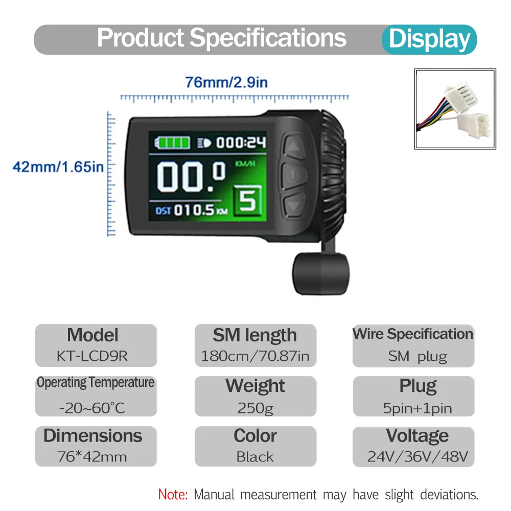 35A KT 컨트롤러 전기 자전거 컨트롤러 KT-LCD3 디스플레이 패널 포함 36V48V 1500W 전기 자전거 액세서리용 (전기 자전거)