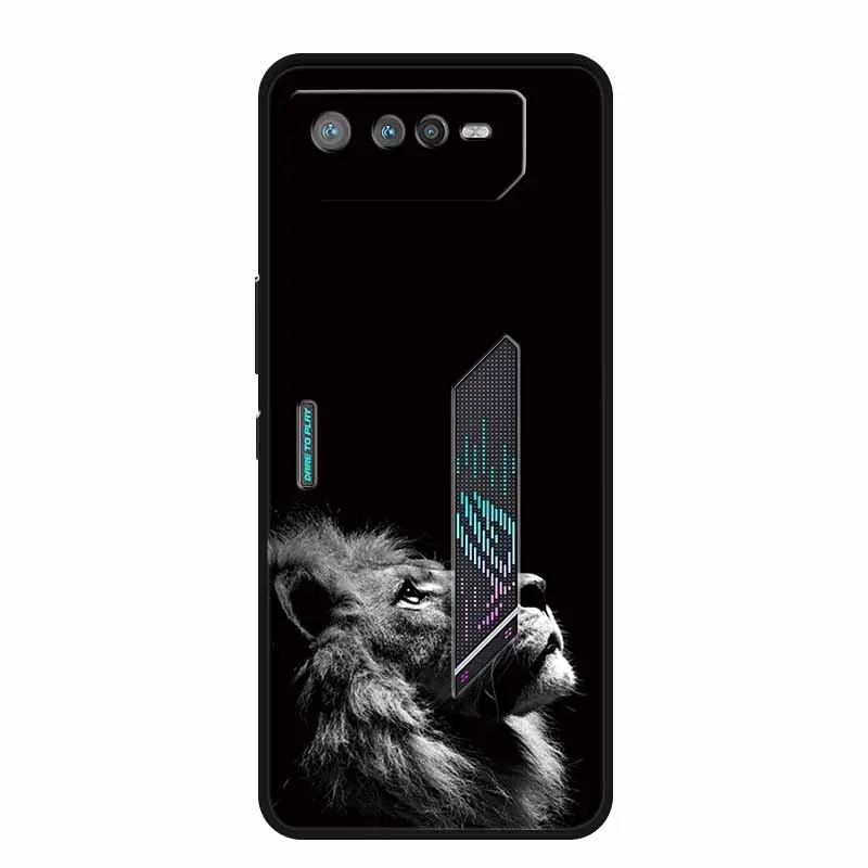 Fashion Soft TPU Silicone Back Case for Asus ROG Phone - Trendy Protective Phone Cover Bumper