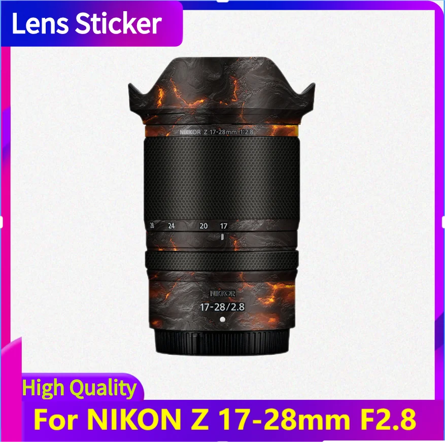 

For NIKON Z 17-28mm F2.8 Lens Sticker Protective Skin Decal Vinyl Wrap Film Anti-Scratch Protector Coat 17-28 F/2.8 Z17-28F2.8